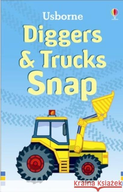 Diggers and Trucks Snap   9780746089200 Usborne Publishing Ltd