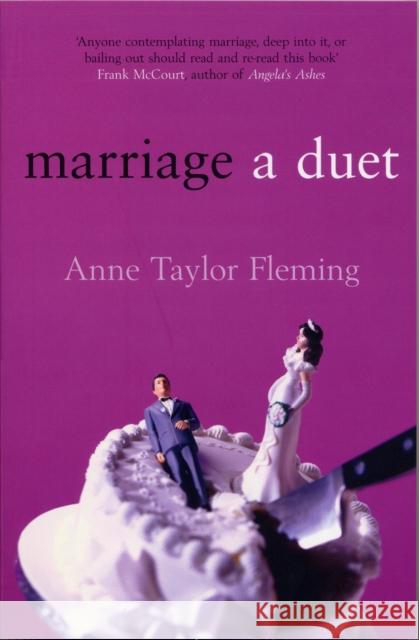 Marriage: A Duet Anne Taylor Fleming 9780747568094