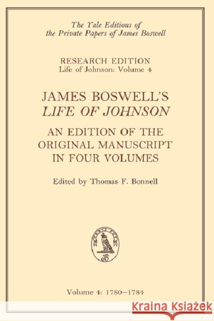 James Boswell's 'life of Johnson' Boswell, James 9780748606054