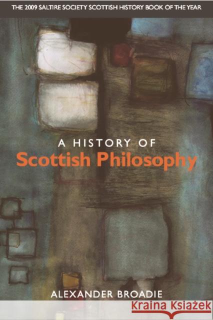 A History of Scottish Philosophy Su Holmes 9780748616282 0