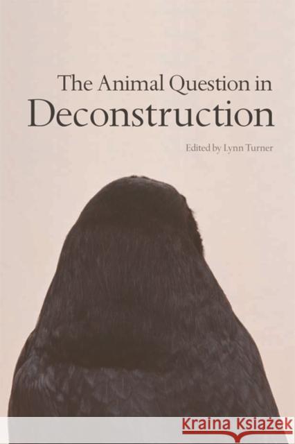 The Animal Question in Deconstruction Lynn Turner (MARQUETTE UNIVERSITY Marque   9780748683123
