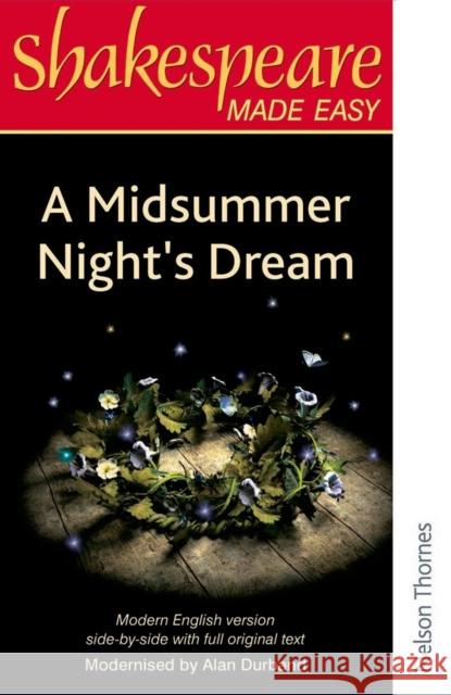 Shakespeare Made Easy - A Midsummer Night's Dream Durband, Alan 9780748702787 Oxford University Press