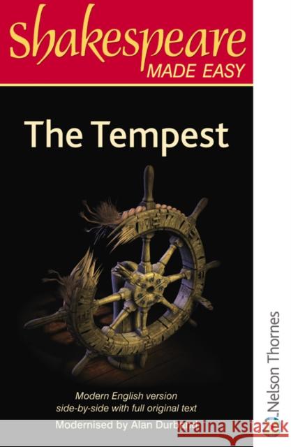 Shakespeare Made Easy - The Tempest Durband, Alan 9780748703791 0