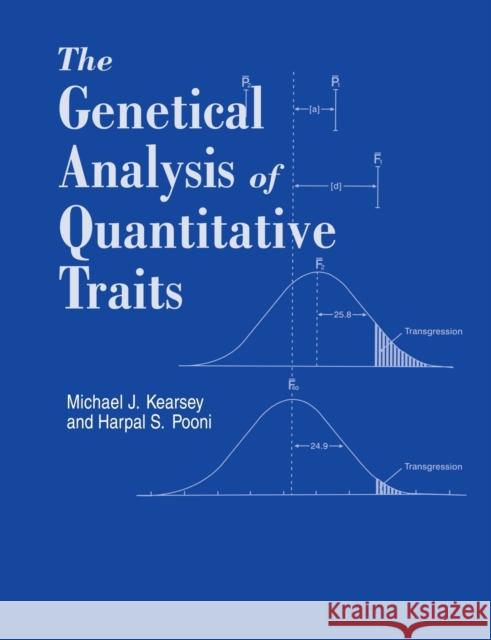 Genetical Analysis of Quantitative Traits Michael J. Kearsey M. Kearsey Thomas H. Murray 9780748740826 Garland Publishing