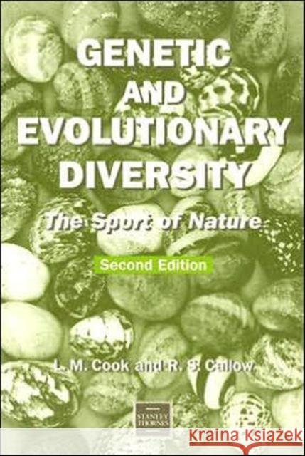 Genetic and Evolutionary Diversity: The Sport of Nature Callow, Robert 9780748743360 Trans-Atlantic Publications