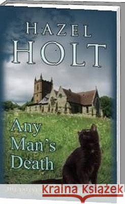 Any Man's Death Hazel Holt (Author) 9780749007089 Allison & Busby