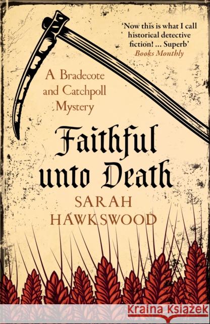 Faithful Unto Death: The page-turning mediaeval mystery series Sarah Hawkswood 9780749024147 Allison & Busby