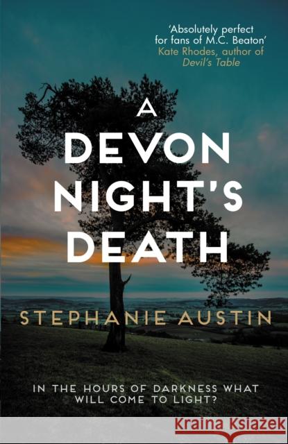 A Devon Night's Death: The gripping cosy crime series Stephanie (Author) Austin 9780749028084 Allison & Busby