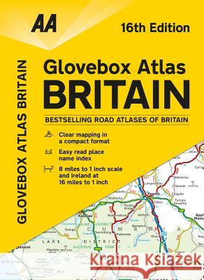 Glovebox Atlas Britain PB AA Publishing 9780749578800 AA Publishing