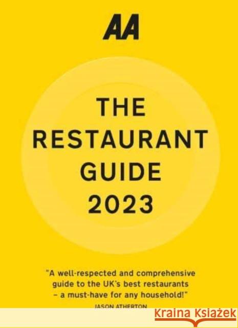 The AA Restaurant Guide  9780749583118 AA Publishing