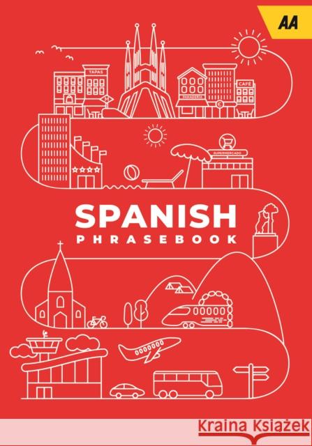 Spanish Phrasebook  9780749583668 AA Publishing