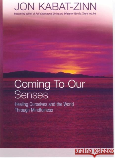 Coming To Our Senses: Healing Ourselves and the World Through Mindfulness  9780749925888 Little, Brown Book Group