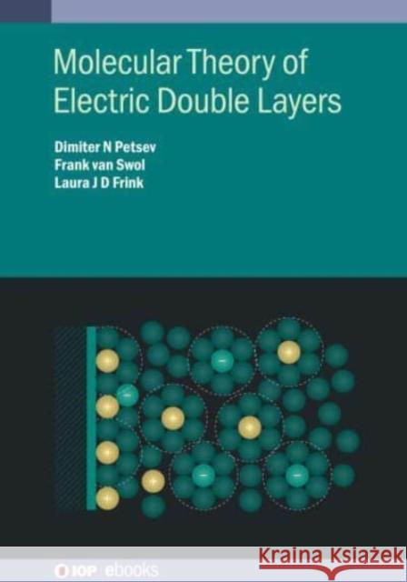 Molecular Theory of Electric Double Layers Dimiter N. Petsev Frank Van Swol Laura J. Frink 9780750322744 IOP Publishing Ltd