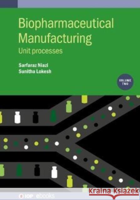 Biopharmaceutical Manufacturing, Volume 2: Unit processes Niazi, Sarfaraz K. 9780750331777 IOP Publishing Ltd