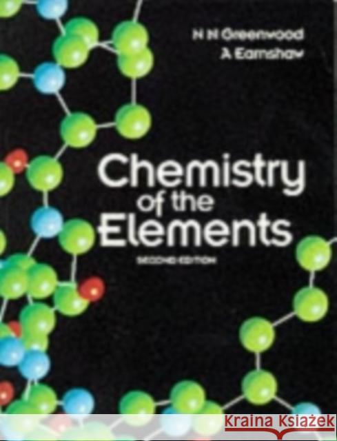 Chemistry of the Elements N N Greenwood 9780750633659 0