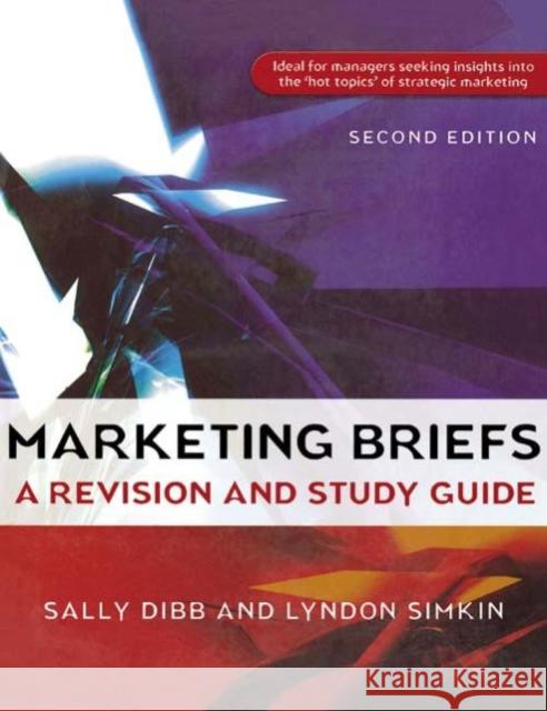 Marketing Briefs Sally Dibb 9780750662000