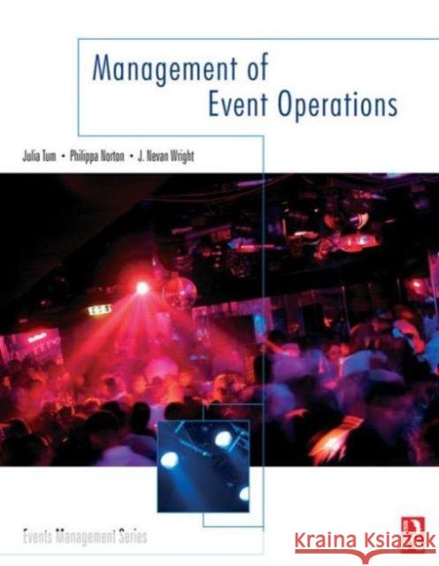 Management of Event Operations Julia Tum 9780750663625 0