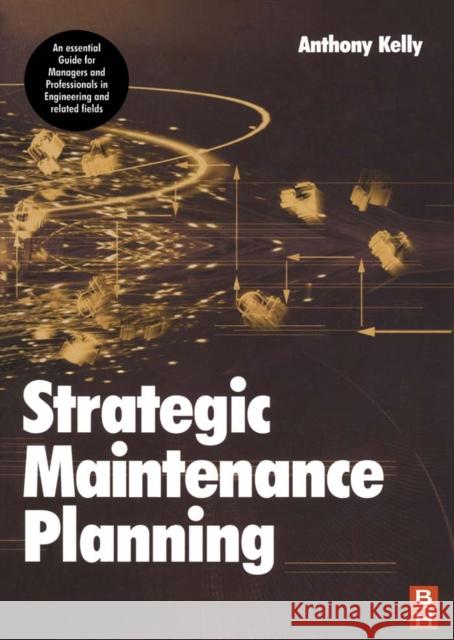 Strategic Maintenance Planning Anthony Kelly 9780750669924 Butterworth-Heinemann