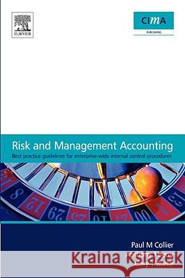 Risk and Management Accounting : Best Practice Guidelines for Enterprise-Wide Internal Control Procedures Paul Collier A. Berry Gary Burke 9780750680400 Cima