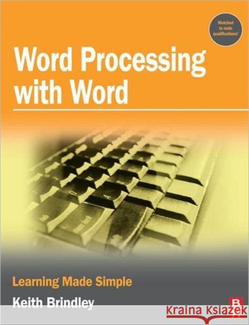 Word Processing with Word Keith Brindley 9780750681872 Butterworth-Heinemann