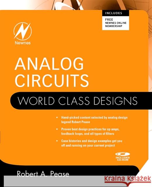 Analog Circuits: World Class Designs Pease, Robert 9780750686273