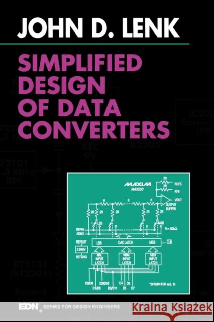 Simplified Design of Data Converters John D. Lenk Lenk 9780750695091 Newnes