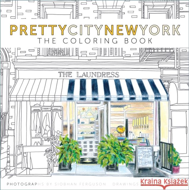 prettycitynewyork: The Coloring Book Siobhan Ferguson 9780750997218 The History Press Ltd