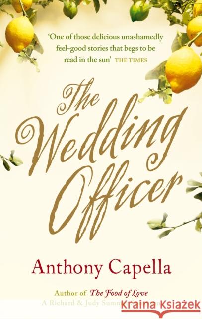 The Wedding Officer Anthony Capella 9780751537543