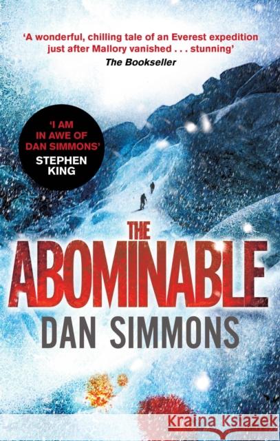 The Abominable Dan Simmons 9780751548709 Sphere Books