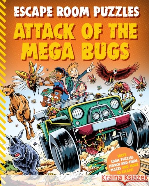 Escape Room Puzzles: Attack of the Mega Bugs Kingfisher 9780753448267