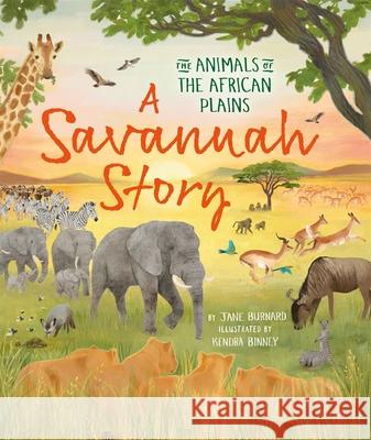 A Savannah Story: The animals of the African plains Jane Burnard 9780753449325