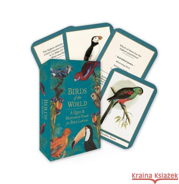 Birds of the World: A quiz & matching game for bird lovers Chester Cowell 9780753735695 Octopus Publishing Group