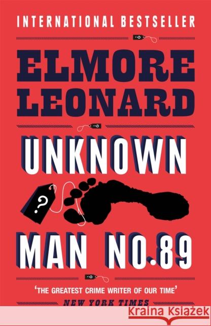 Unknown Man Number 89 Elmore Leonard 9780753819654 Orion Publishing Co