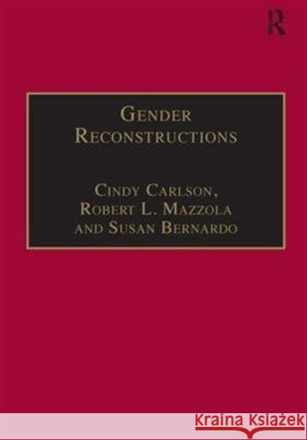 Gender Reconstructions: Pornography and Perversions in Literature and Culture Carlson, Cindy 9780754602866