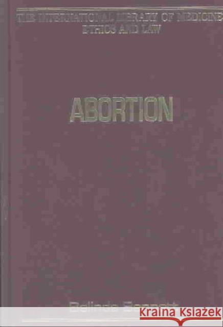 Abortion  9780754622383 Ashgate Publishing Limited