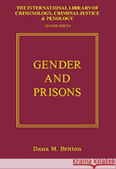 Gender and Prisons  9780754625131 Ashgate Publishing Limited
