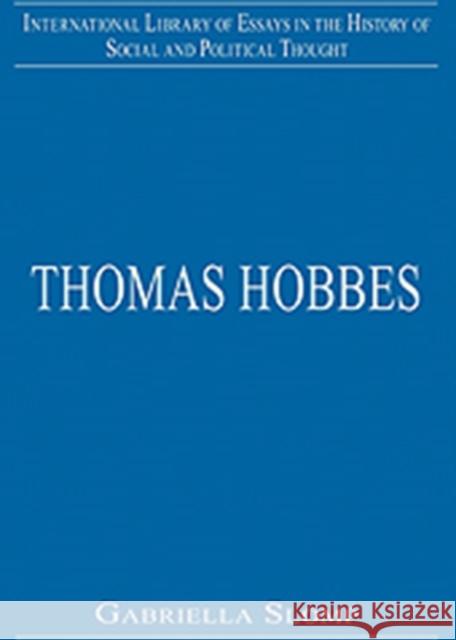 Thomas Hobbes Gabriella Slomp 9780754627029
