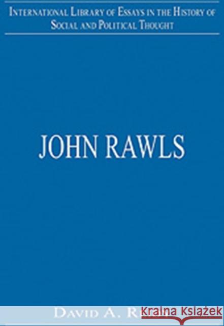 John Rawls  9780754627135 Ashgate Publishing Limited