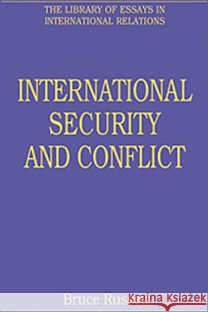 International Security and Conflict  9780754627395 Ashgate Publishing Limited
