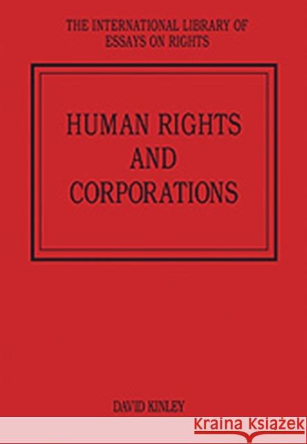 Human Rights and Corporations  9780754627425 Ashgate Publishing Limited