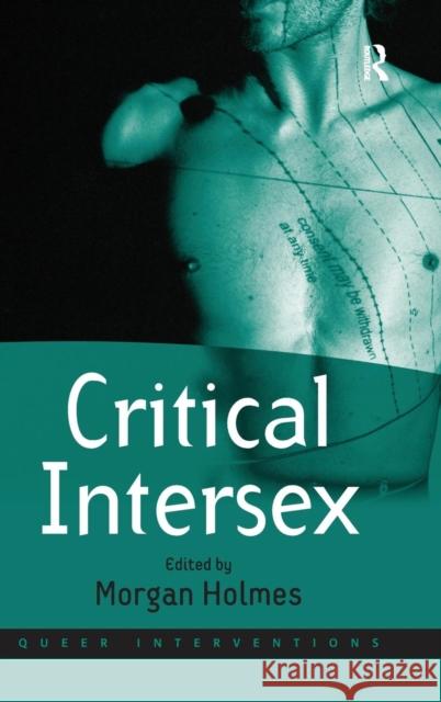 Critical Intersex  9780754673118 Ashgate Publishing Limited