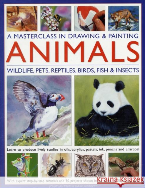 Masterclass in Drawing & Painting Animals Jonathan & Hoggett, Sarah Truss 9780754820598 Lorenz Books