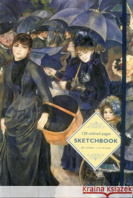 Sketchbook - The Umbrellas: By Pierre Auguste Renoir Peony Press 9780754832164 Anness Publishing