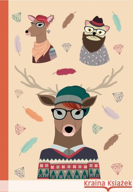 The Hipster Animals Collection: Design B Peony Press 9780754833994 Anness Publishing