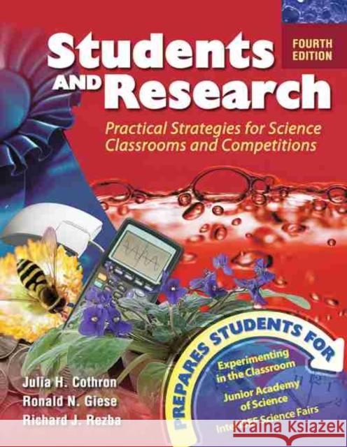 Students and Research Cothron Et Al 9780757519161 Kendall/Hunt Publishing Company