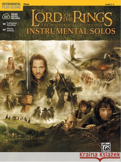 The Lord of the Rings Instrumental Solos: Flute, Book & Online Audio/Software [With CD] Shore, Howard 9780757916588 WARNER BROS. PUBLICATIONS INC.,U.S.
