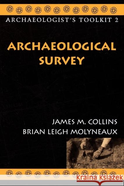 Archaeological Survey James M. Collins 9780759100213 Altamira Press