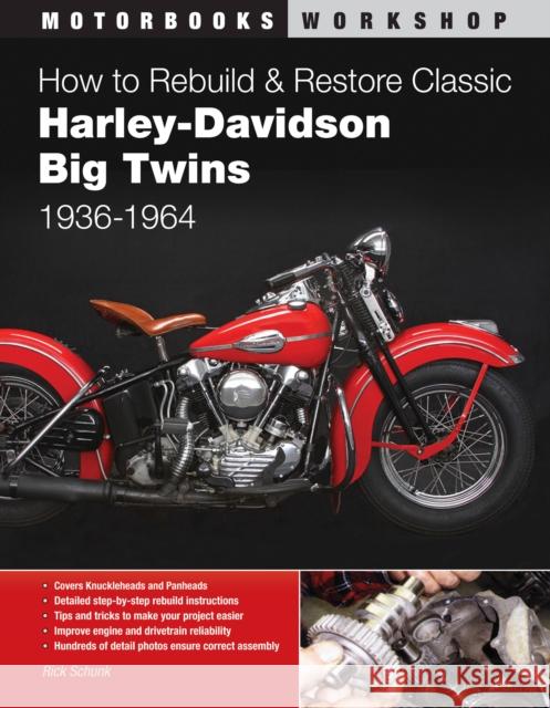 How to Rebuild and Restore Classic Harley-Davidson Big Twins 1936-1964 Rick Schunk 9780760343401 0