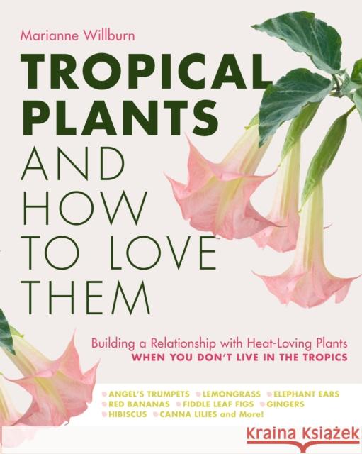Tropical Plants and How to Love Them: Building a Relationship with Heat-Loving Plants When You Don't Live in the Tropics - Angel's Trumpets - Lemongra Marianne Willburn 9780760380598 Cool Springs Press