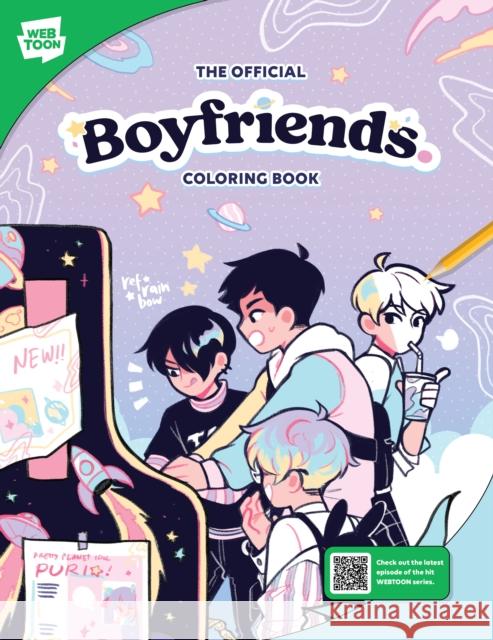 The Official Boyfriends. Coloring Book: 46 original illustrations to color and enjoy Walter Foster Creative Team 9780760389652